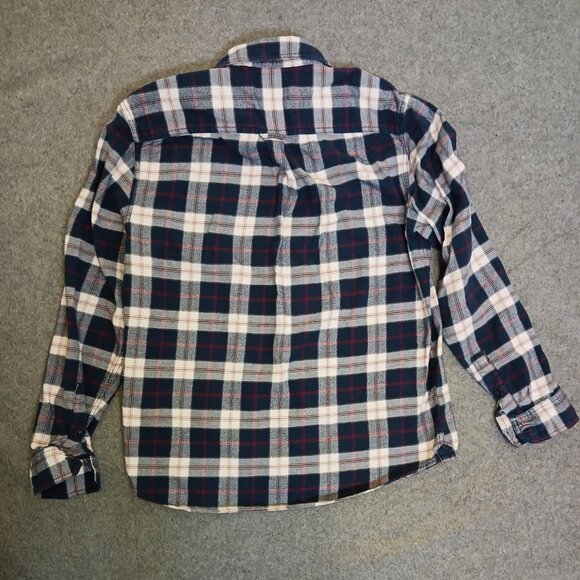 ROOTS plaid flannel long-sleeved shirt - women - large - pre-owned - cottagecore - Picture 10 of 10